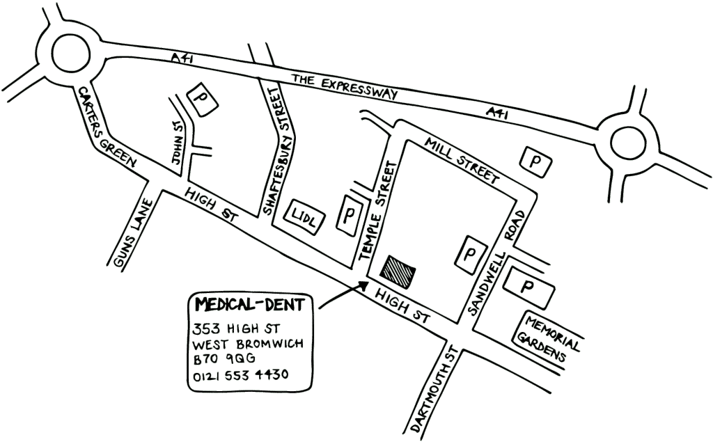 Mapa dojazdu do gabinetu